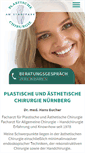 Mobile Screenshot of plastische-chirurgie-nuernberg.info